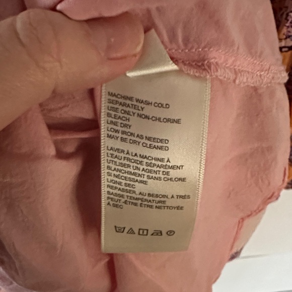 Free People Mixin It Up Long Sleeve Mini Dress Bright Paisley Print - Picture 12 of 14